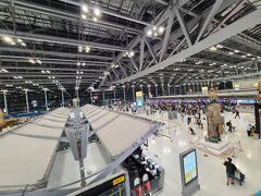 スワンナプーム国際空港に到着