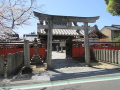 薬園八幡神社
奈良時代の薬草園の地に造営されたそうで、境内に各種の薬草を見ることが出来ました。