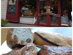 ブラッスリー・ヴィロン丸の内ではランチができなかったので、帰りにパンを買いに寄りました。

バゲットが人気だそうで、「VIRON」の小麦粉を輸入しフランスの伝統的な製法をそのまま用いて焼き上げているとのこと。

外がカリっと美味しいバゲットと、クロワッサン、パンオショコラ、イチジクのハード系パンなどを購入。
￥1792

半分にカットした後の写真ですみません(-_-;)

次は是非ともこちらで食事したいワ。
3時過ぎでもティータイムの行列ができていたので予約は必須ですね。

