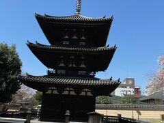 興福寺の三重塔。興福寺と云えば五重塔を思い出しますが、三重塔もあります。