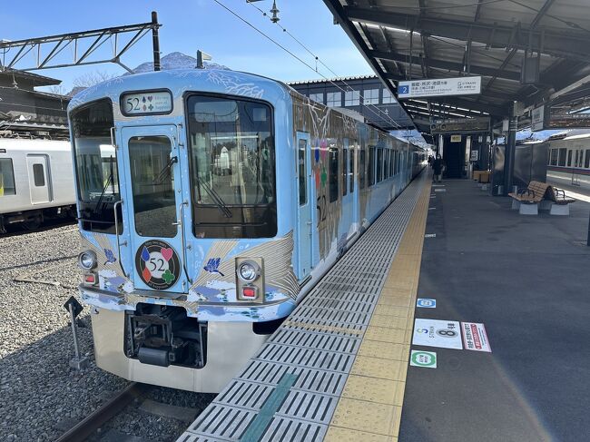 西武秩父駅に到着しました。