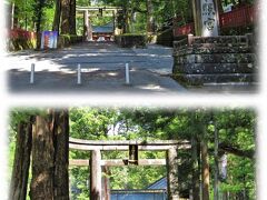 「日光の二社一寺」
　二荒山神社、輪王寺と参拝、最後の日光東照宮に参拝。

日光東照宮参道。
上
いかにも東照宮らしい金色に輝く葵の紋が入った立派な社標。
　「東照宮」の揮毫は渋沢栄一の手によるもので、1924年(大正13)に建立したもの。
下
大きな石の明神鳥居とその先に鮮やかな表門が見えてくる。
　この石鳥居、筑前福岡藩初代藩主の黒田長政が奉納したもので、鳥居の石材は福岡から運ばれて来たという。
東照宮創建の翌年の1618年(元和4)に造営されたもので、笠木までの高さは9.2㍍と見上げるばかり大きさで、扁額の「東照大権現」は後水尾天皇の勅筆で額の大きさは畳1枚分もあるという。
　さすが徳川家康、境内は全国各地の大名から寄進されたもので溢れている。