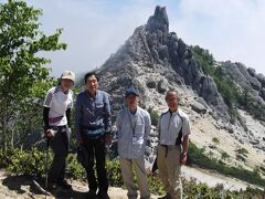 翌夏は南アルプス鳳凰三山に　お天気にも恵まれ素晴らしい山旅(2015年７月)