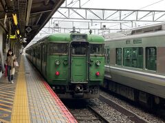 12：26発湖西線近江舞子行き普通列車は113系での運行であった。しかし令和5（2023）年4月1日を以って113系の運用は終了した。結果的に〝ファイナルショット〟となった1枚である。
