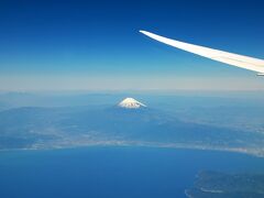 って事で午前便でさっさと帰宅。
見事な富士山、吉兆でありんす。
これにて終了～。
