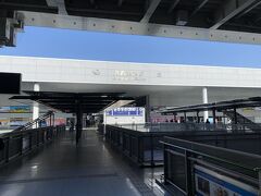 次の移動手段は電車で大阪市内まで。
