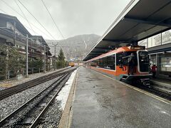 午後まで滑り、ゴルナーグラート鉄道で下山。
上は雪でしたが、下は雨でした。
運転手さん、すごいところから乗り降りします、、、
ちなみに今回使用したのは「スキーパス」というリフト券。
ゴルナーグラート鉄道をはじめ、リフト、ケーブルカー全て乗り降り自由のICカードです。
一日券で約一万円でした。
駅の機械でQRから取得します。
