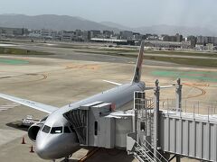 飛行機での移動