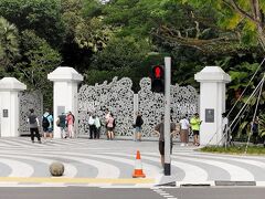 ボタニックガーデン駅を出て、最寄りのタングリン・ゲート（Tanglin Gate）から入園した。
総面積82ヘクタールにも及ぶこの植物園が現在の場所に設立されたのは1859年に遡るとのこと。現在も熱帯植物研究所として重要な役割を果たしており、2015年には世界文化遺産に登録されているそうだ。シンガポーリアンにとっての憩いの場ともなっている。