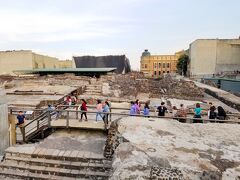 ここは世界遺産メキシコシティ歴史地区の構成資産の一つ「テンプロ・マヨール」です