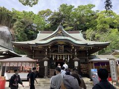 江島神社のひとつめの神社の江島神社 辺津宮