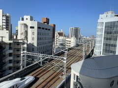 ホテルキャッスルプラザのお部屋からの景色