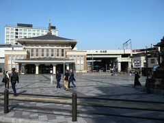 8:10　奈良駅前からバスに乗車