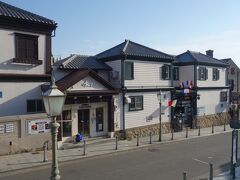 ラインの館見学が終り，下に下りていきましょう。