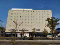 ホテルはコンフォートホテル彦根。駅からすぐ近くです。旅行支援で安く泊まれました。