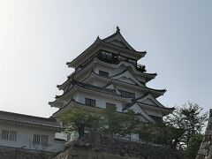 福山城を通路から。
福山城は1620年に築城開始し、1622年に完成し、築城400年。2023年は401年になる。