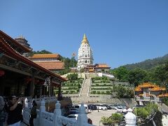 ペナンヒルからgrabで極楽寺（Kek Lok Si Temple）の駐車場へ
