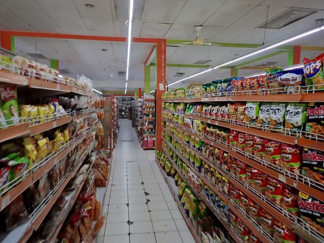 スーパーで買い物をします。