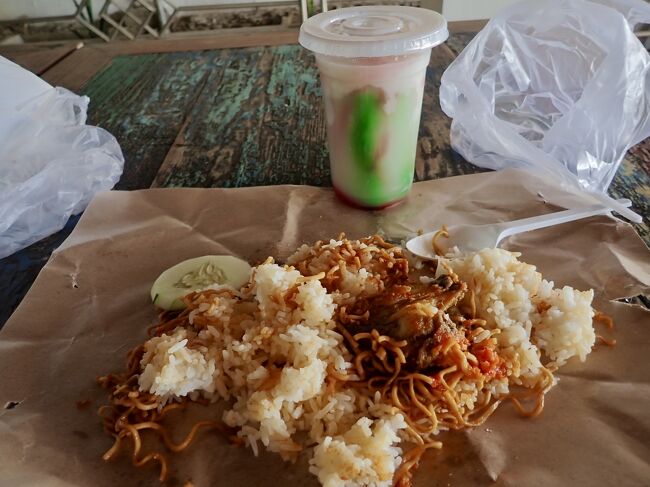 昼食に食べます。