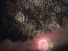 動画より。
花火が上がったのは短時間だったけど、夏の夜とは違った光景に感動しました。
