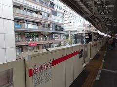 東横線渋谷駅プラットフォーム