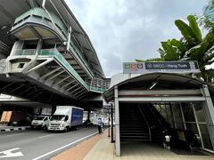 Hang Tuah駅着きましたー！ほんとホッとしました

