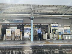 白浜駅。
多くの観光客が降りていきました。