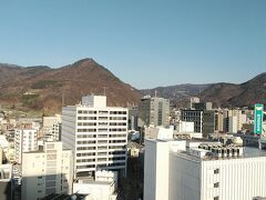 4月4日朝JALシテイ長野の部屋からの景色！今日もいい天気(^^)