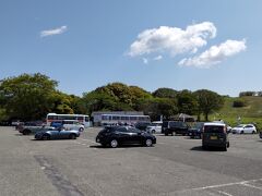 長者ヶ森の駐停車です。結構広め。