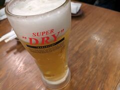 生ビールで乾杯！！