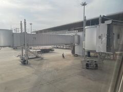 10分遅れで広島空港に到着。