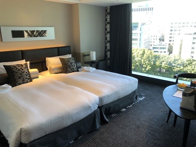 今回は此方の新江戸ルームに１泊します。<br /><br />アメックスのホテル１泊無料券の期限が3/20までで、直前に空いているホテルは此処しか無かったのよね。<br />使わないと勿体ないので近場でホテルスティをしに来ました。<br /><br />今年の分はちゃんと予定を立てて、早目に予約をしようね。<br />京都のハイアットとかもあるのよ～。