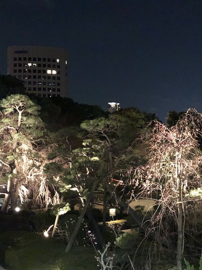 ガーデンラウンジ横から外に出ます。