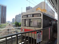 五反田駅から東急池上線に乗車しました。