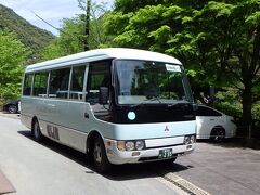 11:46　大杉谷登山口　到着（標高280ｍ）
道中渋滞もなく、道の駅　奥伊勢おおだいから1時間21分で到着。