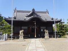 尾上神社（拝殿）航海の神様・住吉大神を祀る神社。「尾上の鐘」が有名で、高麗時代初期の物で、重文です。伝承でこの鐘は海賊に盗まれ、海に投げ捨てられた所、室戸岬沖の海中から光を放った。引き上げられ、高野山に奉納されたが、鐘をつくたびに「おのえへ、いのー（帰ろう）」と聞こえた所より神社に戻された。