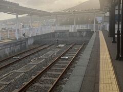 大湊駅。
本州北の行き止まり。
