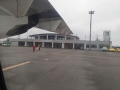 利尻空港到着です。