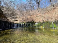 相変わらず綺麗だけど、鬼押出園からだと有料道路を通らないといけない白糸の滝。