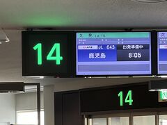 今朝も南ウイングからの出発です。
天気がイマイチで、飛行機が揺れそうです。