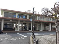　１２：３２　柳井駅に到着。