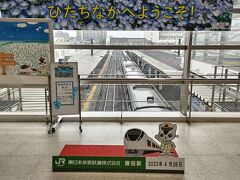 横浜市内から何度か乗り換えて、はるばる来たぜ、常磐線「勝田駅」に到着☆

雨でもネモフィラを観に行きます☆笑