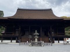 三井寺の総本堂、国宝『金堂』
桃山時代（慶長四年　1599）に再建されたもの。
