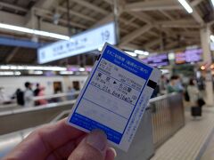 東京駅に18時過ぎに到着後、18:30発ののぞみ81号に乗ります。
本当は東京駅内でディナーのつもりで、もっと後の新幹線を取っていたんですが、お腹も空いていなくて。

東北新幹線は駅ねっとで、東海道新幹線はEX予約で取りましたが、どうやら互換性がないようですね。
東海道新幹線から東北新幹線へ(その逆も)スマホでのチケットレス乗換が出来ないってのを予め調べていたんです。
面倒だけど東京駅で一旦改札を出てから、改めて東海道新幹線の改札を通る必要があるんですね。