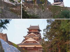 熊本城の写真が続きます。
色々な場所から撮りました
