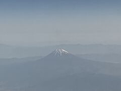富士山を見て羽田へ。
