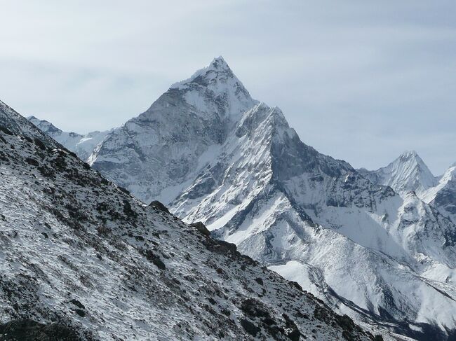 エベレスト　山　ネパール　写真　額縁　Sergiy Gutiyev エベレスト街道で眺めたヒマラヤの山々と景観（3