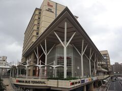 再開発されたバスターミナル