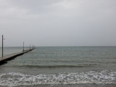 最後は原岡桟橋ですが、雨が降り始め、ただの桟橋なので、ここは、いらなかったかなあ～。