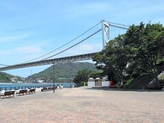 和布刈公園は、関門橋を一望できる絶好のビューポイント。